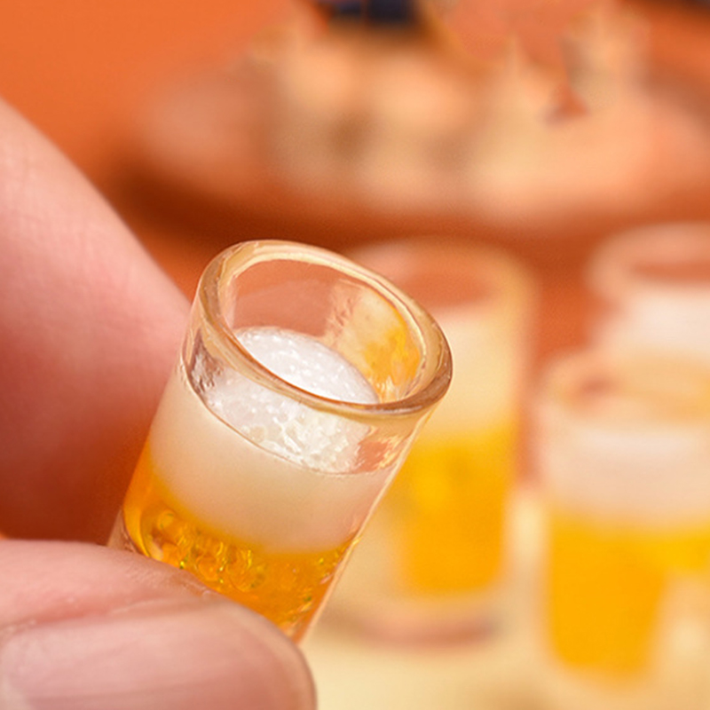 Wine Beer House - 10 adet Minyatür Oyuncak Mutfak Bira