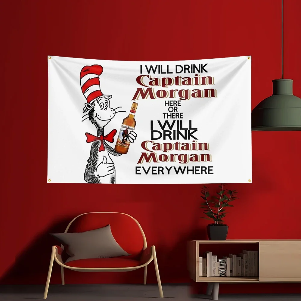 90X150CM C-Captain Morgans Rum - Wine Beer Garden incelemesi ve fiyatı