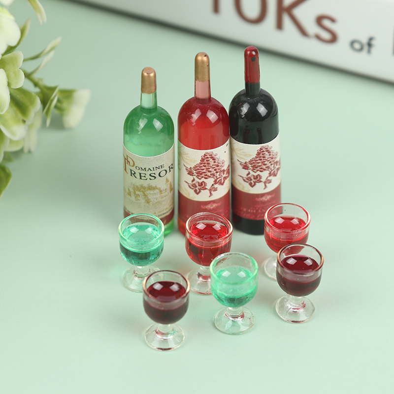 1/12 minyatür şarap şişeleri D - Wine Beer House incelemesi ve fiyatı